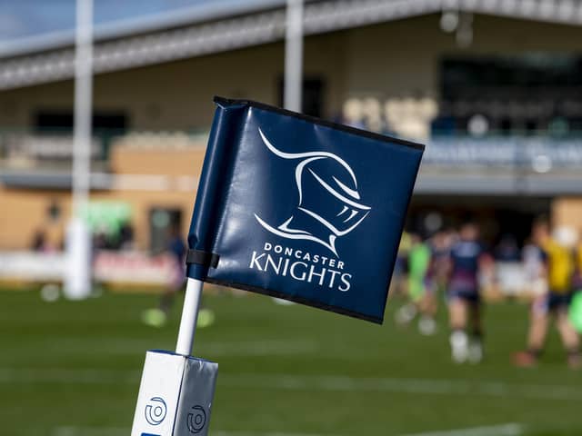 Doncaster Knights of the Championship will be one of the teams invited to apply for a place in 'Premiership 2' (Picture: Tony Johnson)