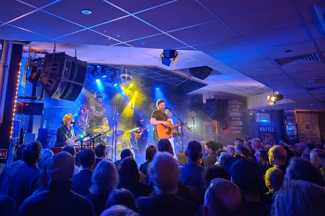 Midlake performing at the Brudenell Social Club, Leeds. Picture: Jeff Speed