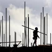 New houses being constructed on a development in 2020. PIC: Gareth Fuller/PA Wire