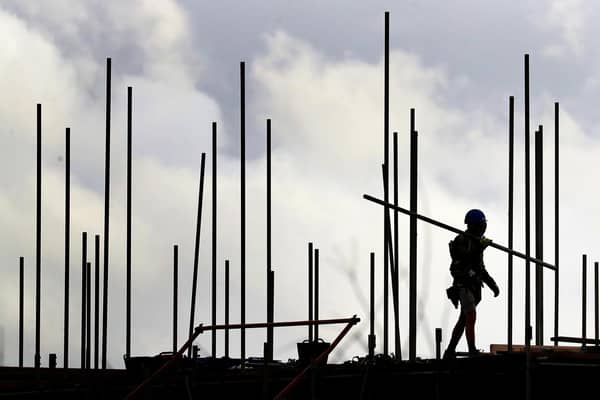 New houses being constructed on a development in 2020. PIC: Gareth Fuller/PA Wire