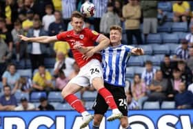 Barnsley defender Robbie Cundy, pictured in action against Sheffield Wednesday earlier this season.