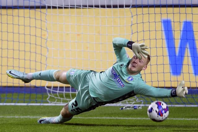 PENALTY EXPERT: Cameron Dawson's save at Leicester City was his first of three this season