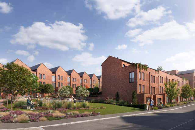 A computer generated image of what Casa, Abbey Court in Kirkstall will look like