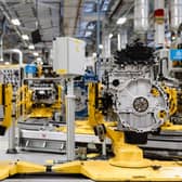 Work restarting in the Jaguar Land Rover Wolverhampton factory last year after a cyber attack. PIC: Jaguar Land Rover/PA Wire