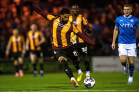 INJURY BLOW: Bradford City striker Vadaine Oliver has had knee surgery