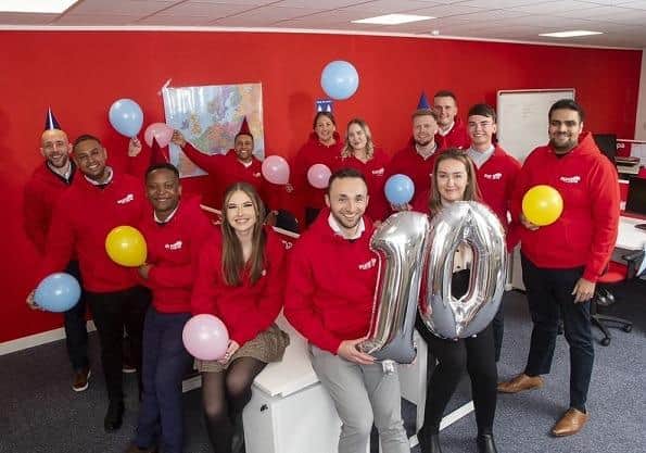 Europa Road's Wakefield branch celebrates its 10th year in business.
