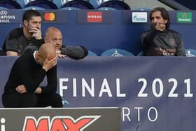 OVER-THINKER: Manchester City manager Pep Guardiola's Achilles heel has cost him in many high-profile European matches