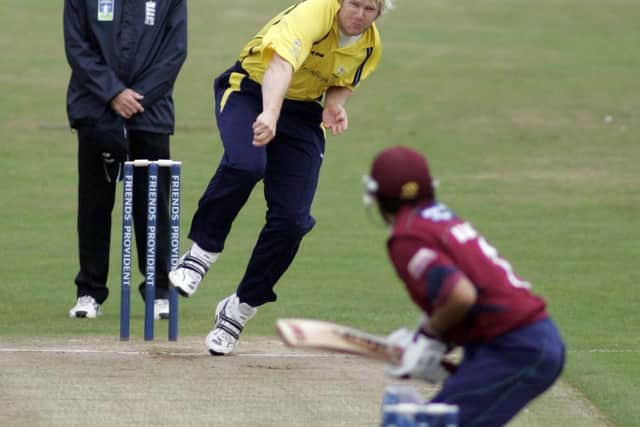 Matthew Hoggard, the previous holder of Yorkshire's most expensive T20 analysis. Picture by Will Johnston/SWpix.com