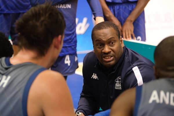 Learning process: Sheffield Sharks head coach Atiba Lyons says he took plenty from the season despite it ending early. (Picture: Dean Atkins)