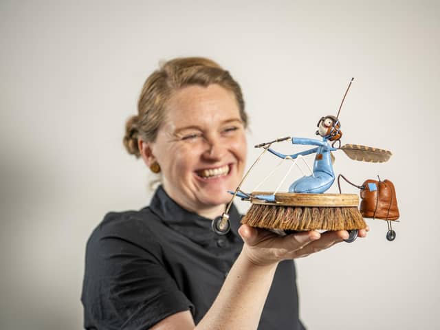 West Yorkshire sculptor, maker, and illustrator Samantha Bryan from Mirfield who is marking 20 years of fairy magic with the Yorkshire Sculpture Park, which will be hosting a new collection of her fantasy characters.