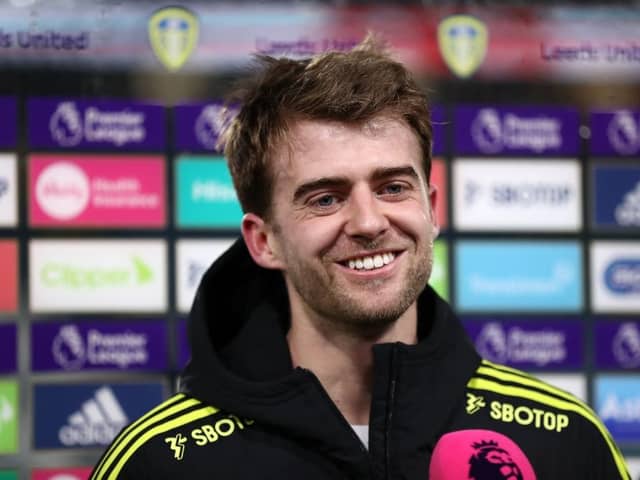 BOYCOTT: Premier League footballers such as Leeds United's Patrick Bamford will not be asked to do interviews for Match of the Day this evening