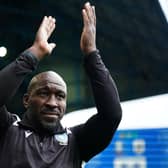 HI HO: Sheffield Wednesday manager Darren Moore likes to join the pre-match rendition of Hi Ho Sheffield Wednesday