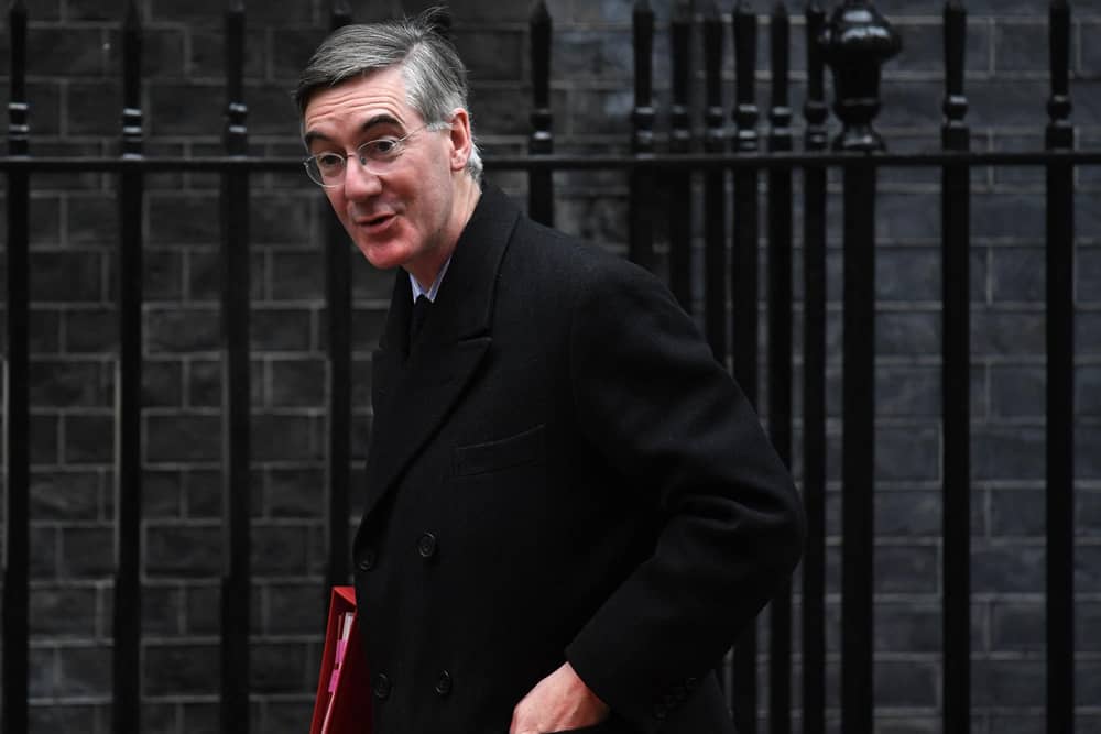 Jacob Rees-Mogg is the former business secretary. PIC: DANIEL LEAL/AFP via Getty Images