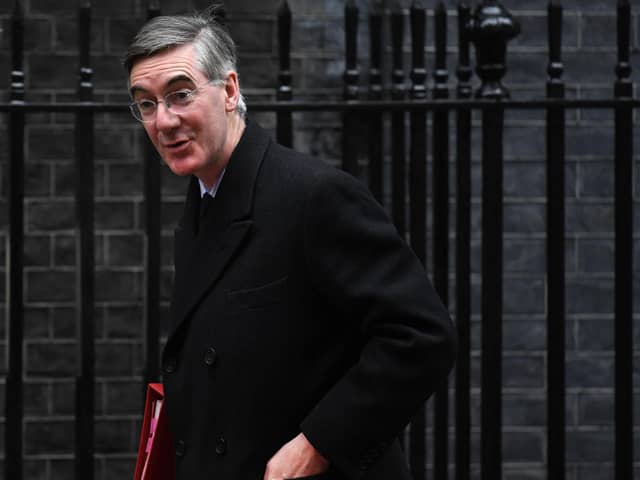 Jacob Rees-Mogg is the former business secretary. PIC: DANIEL LEAL/AFP via Getty Images