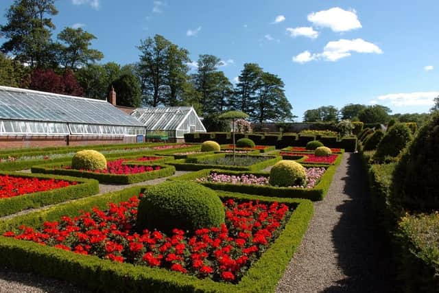 Walled gardens at Sewerby Hall, near Bridlington. (Pic credit: Terry Carrott)