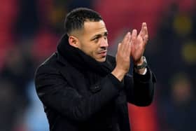 DISAPPOINTMENT: Hull City coach Liam Rosenior