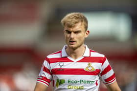 Doncaster Rovers forward George Millers remains sidelined by injury. Image: Tony Johnson