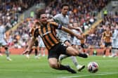 MOVEMENT: Like all Hull City's defenders, Lewie Coyle kept popping up in different positions