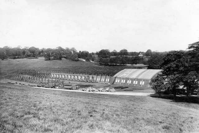 The RAF exhibition at Roundhay Park in 1919 which appears in the books