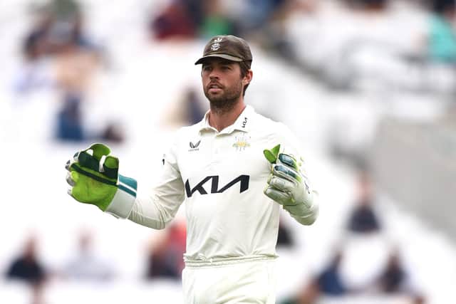 UNFORTUNATE: Surrey's Ben Foakes can count himself unlucky to be left out England's Test squad to face Ireland at Lord's in June. Picture: Ben Hoskins/Getty Images for Surrey CCC