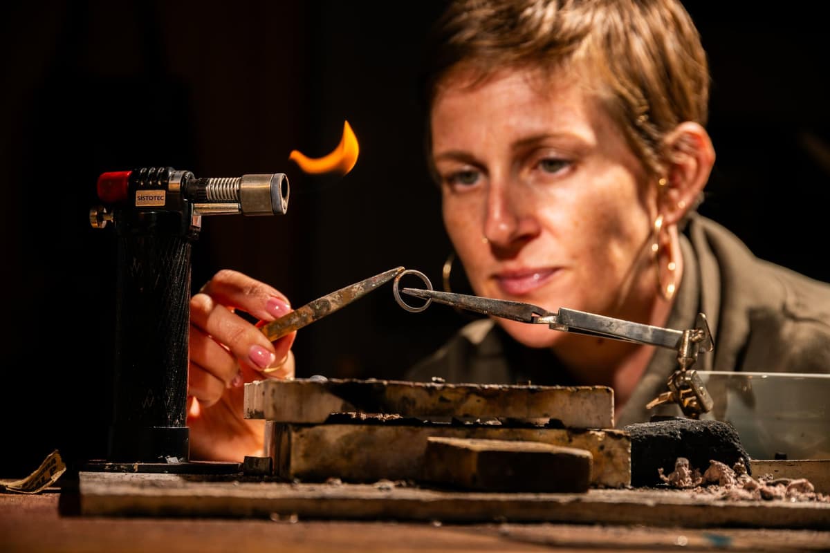 'I turn ashes and breast milk into jewellery that people can keep close'