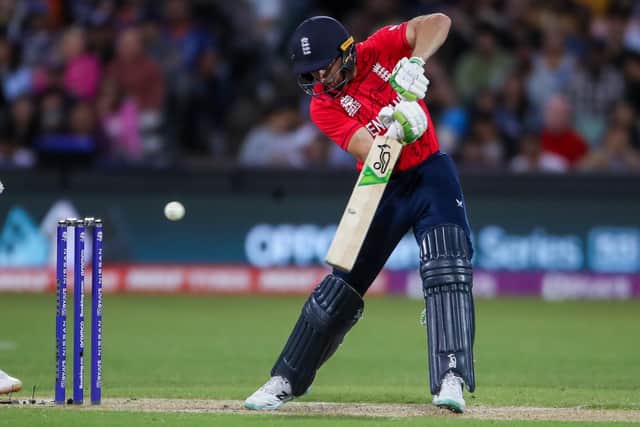England's Jos Buttler during the T20 World Cup semi-final match at the Adelaide Oval, Adelaide. (Picture: PA)