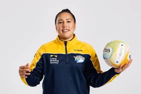 Smiling again: Liana Leota, director of netball of Leeds Rhinos after back-to-back wins (Picture: Matt McNulty/Getty Images for England Netball)