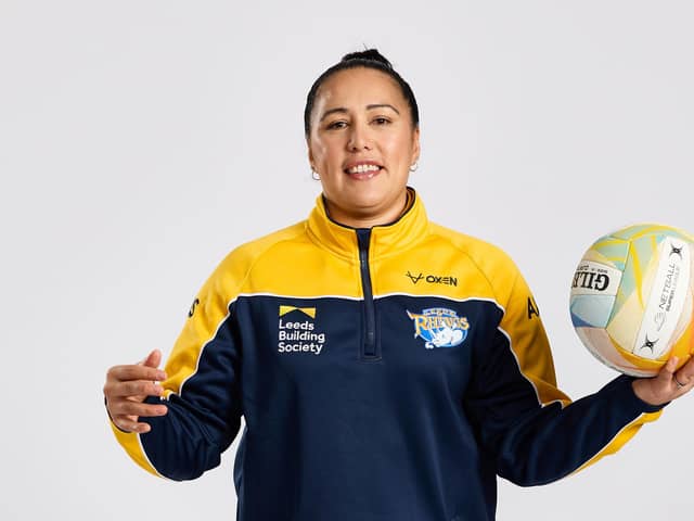 Smiling again: Liana Leota, director of netball of Leeds Rhinos after back-to-back wins (Picture: Matt McNulty/Getty Images for England Netball)