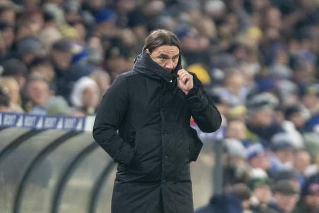 Leeds United boss Daniel Farke, pictured during his side's 3-2 Championship win over Middlesbrough. Picture: Tony Johnson.