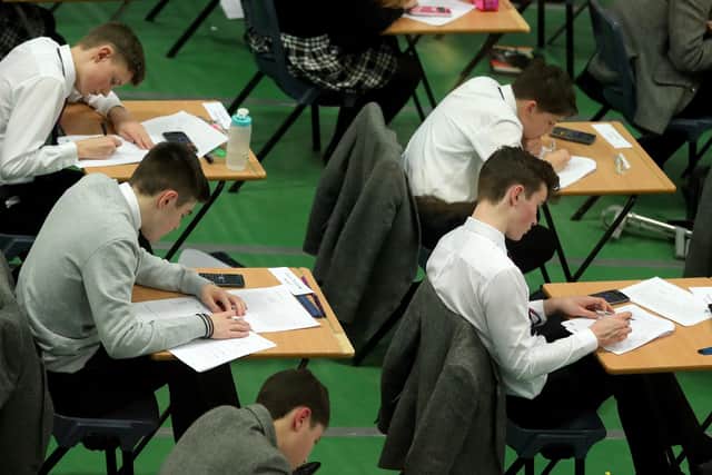 Students received their A Level results this week. PA