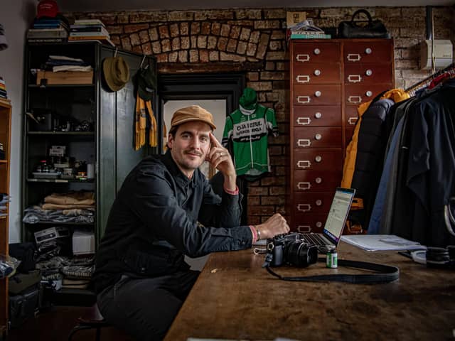 Thom Barnett owns Mamnick.
He designs and manufactures lifestyle products in Stag Works in Sheffield but his flagship store is in Tokyo, photographed by Tony Johnson for The Yorkshire Post