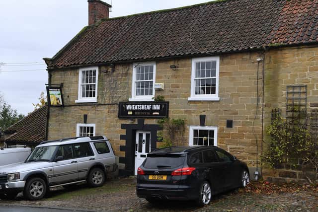 Village of the week.
Borrowby.
The Wheatsheaf pub which dates back to the 17th century.
Picture Jonathan Gawthorpe