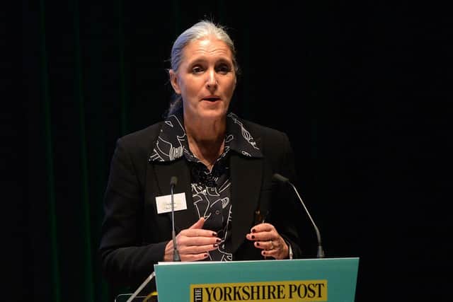 Liz Barber, chair of Yorkshire and Humber Climate Commission, says “This is an opportunity for businesses and organisations to create a movement for a greener, more secure and prosperous Yorkshire". PIC: Jonathan Gawthorpe
