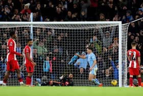 SEALED: Julian Alvarez scores Manchester City's second goal against Sheffield United with more than half an hour to play