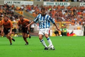 Marcus Stewart, pictured in his playing days at Huddersfield Town.