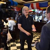 Sir Tim Martin is unhappy with tax differences between pubs and supermarkets.   (Picture: BEN STANSALL/AFP via Getty Images)