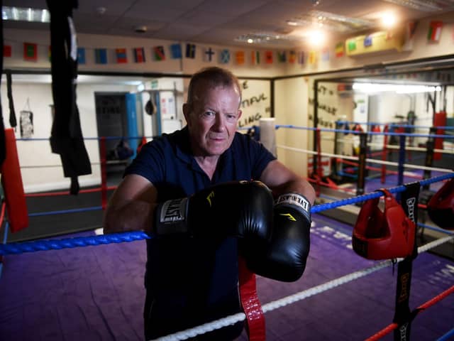 Richard Longthorp pictured in the Boxing Gym in Goole. Picture taken by Yorkshire Post Photographer Simon Hulme