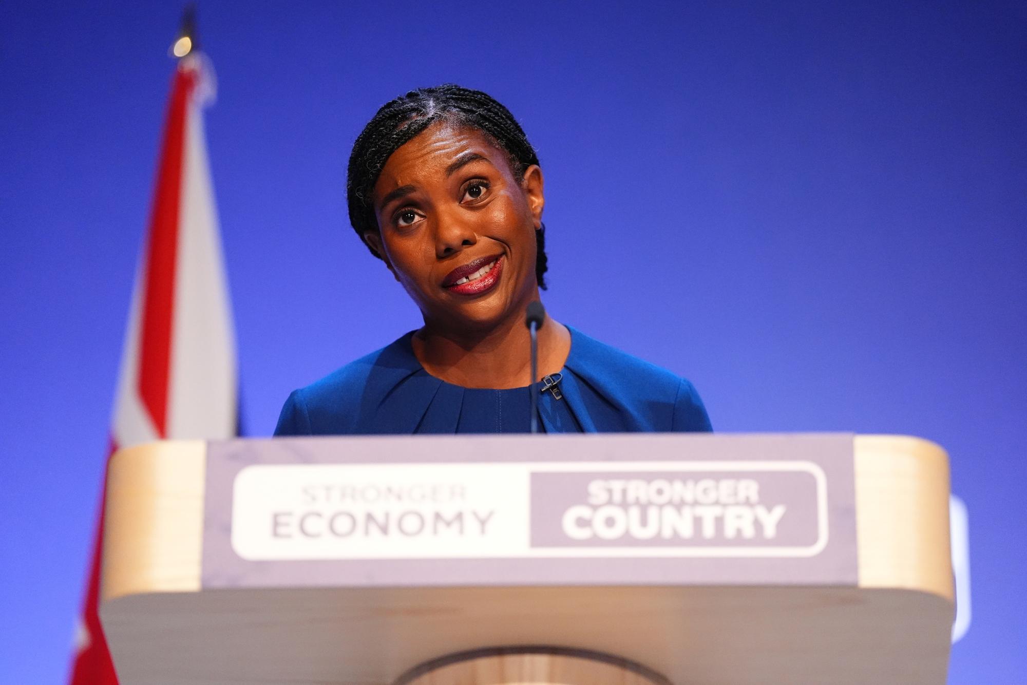 Clear battle lines drawn by Kemi Badenoch as she says the next election will be a ‘battle for the soul of the nation’