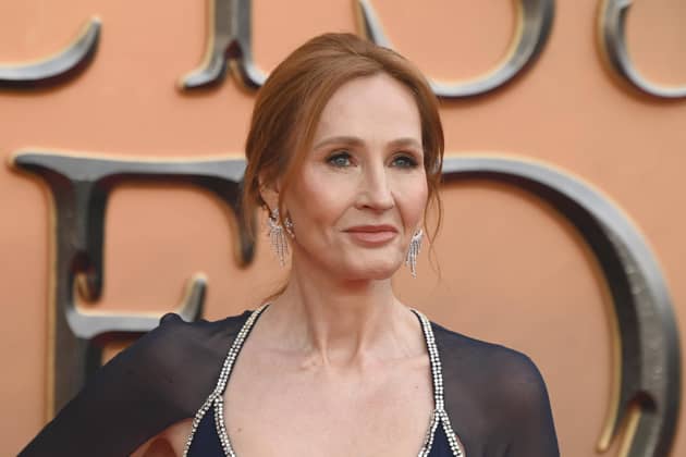 JK Rowling has come in for vicious attacks by pro-trans activists having bravely defended women's rights (Photo by Stuart C. Wilson/Getty Images)