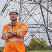 Guy Martin visits the National Grid training facility in Nottinghamshire. Photo: Ross Jarman, Channel 4