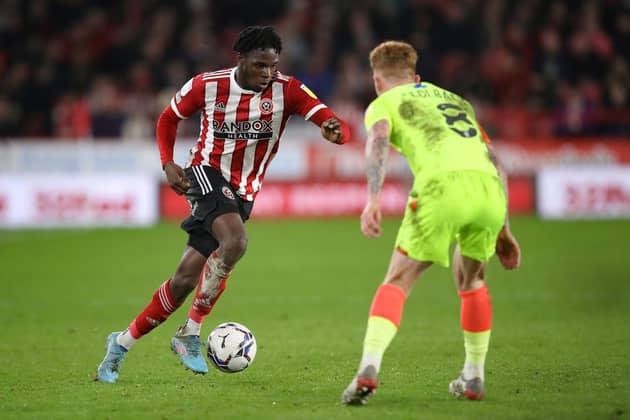 Femi Seriki is yet to establish himself in the Sheffield United first-team. Image: George Wood/Getty Images