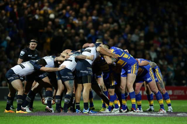 Rugby league has taken a new approach to scrums during the Covid pandemic. (Pic: Getty Images)