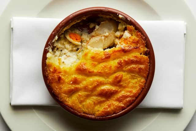 Fish pie from The Seafood Restaurant Cookbook by Rick and Jill Stein (Jon Croft Editions, £35). Photo credit: Rick Stein/Sam A Harris/PA