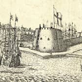 A drawing of Hull''s South Blockhouse. Picture: Hull Maritime