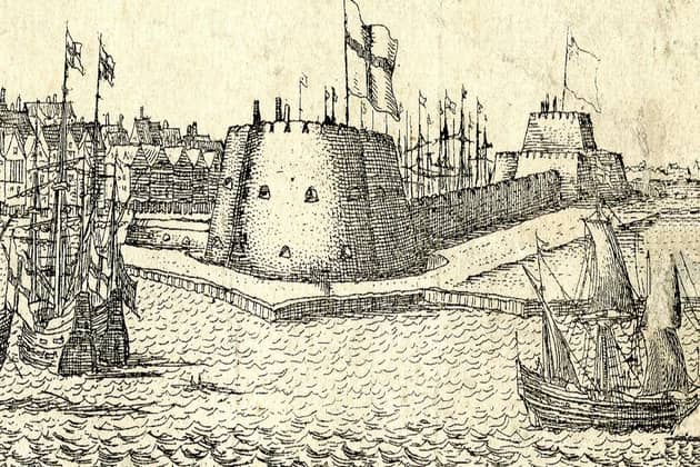 A drawing of Hull''s South Blockhouse. Picture: Hull Maritime