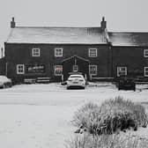 The Yorkshire Dales pub blanketed with snow. (Pic credit: Tan Hill Inn)