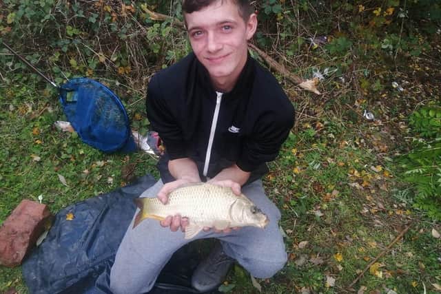 Lewis was a keen angler