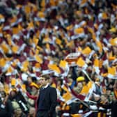 HISTORIC: Bradford City manager Phil Parkinson watches his side take on Swansea City in the 2013 League Cup final