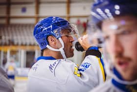 FAMILIAR FACE: James Archer is well-known to Leeds hockey fans from his short stint with the Chiefs at the start of the 2019-20 inaugural NIHL National season. Picture courtesy of Leeds Knights.