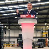 Labour leader Sir Keir Starmer gives a keynote speech marking the four-year anniversary of the 2019 election. PIC: Jacob King/PA Wire